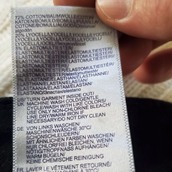 ✨ NYDJ ✨ Marilyn Lift-Tuck Short Straight Jeans - [Size 10=32×30, Black] - Picture 12 of 12